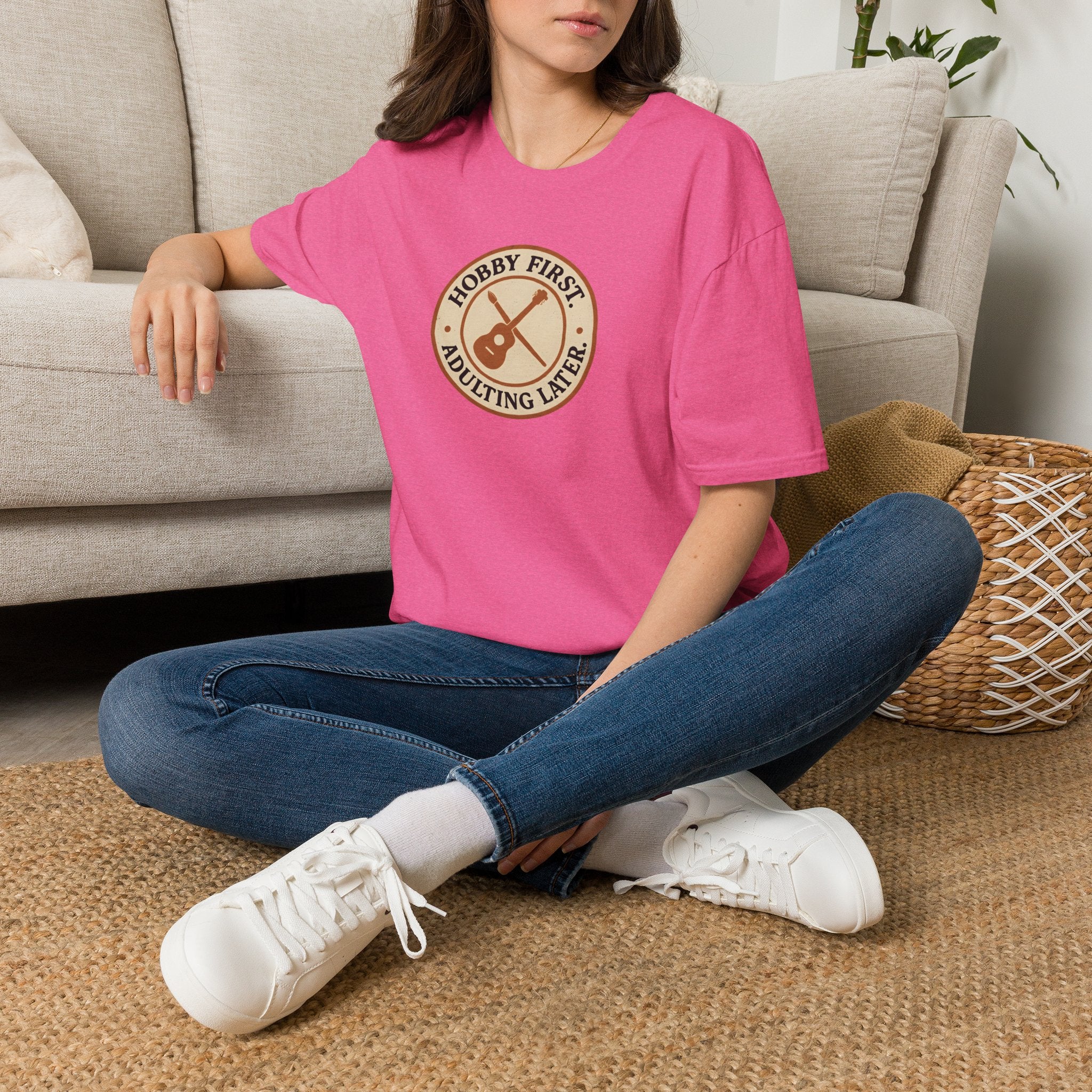 Hobby First Adulting Later T-Shirt