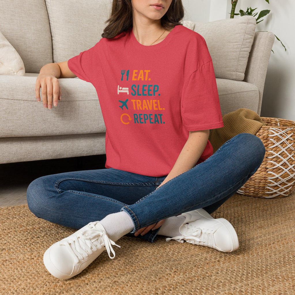 Eat Sleep Travel Repeat T-Shirt