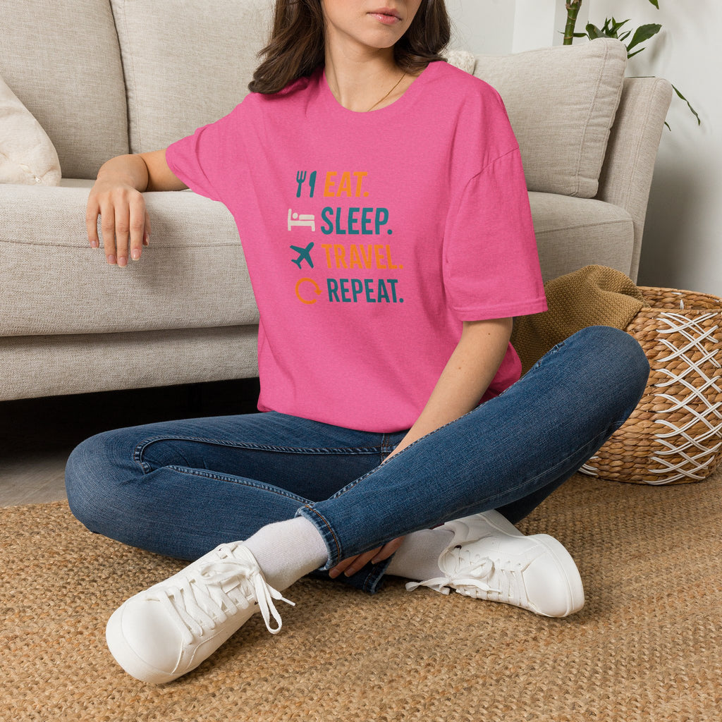 Eat Sleep Travel Repeat T-Shirt