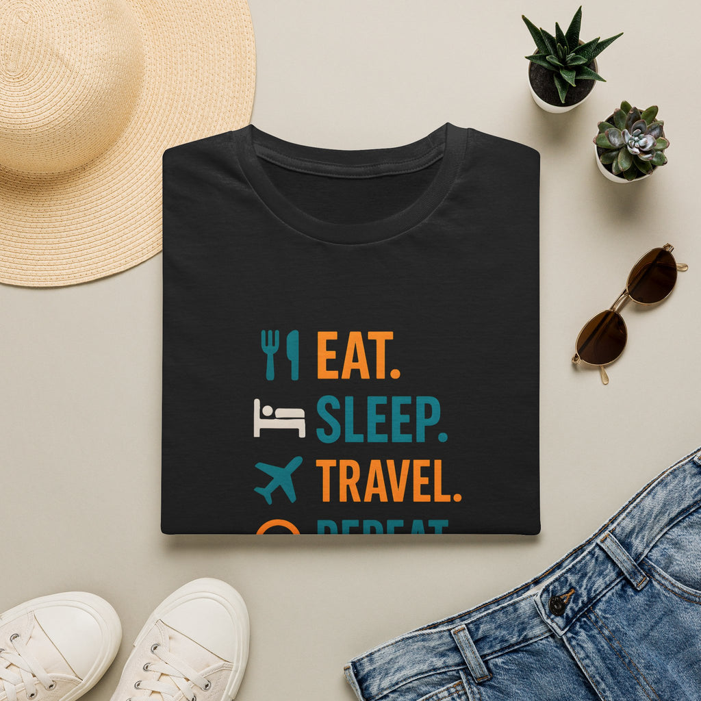 Eat Sleep Travel Repeat T-Shirt