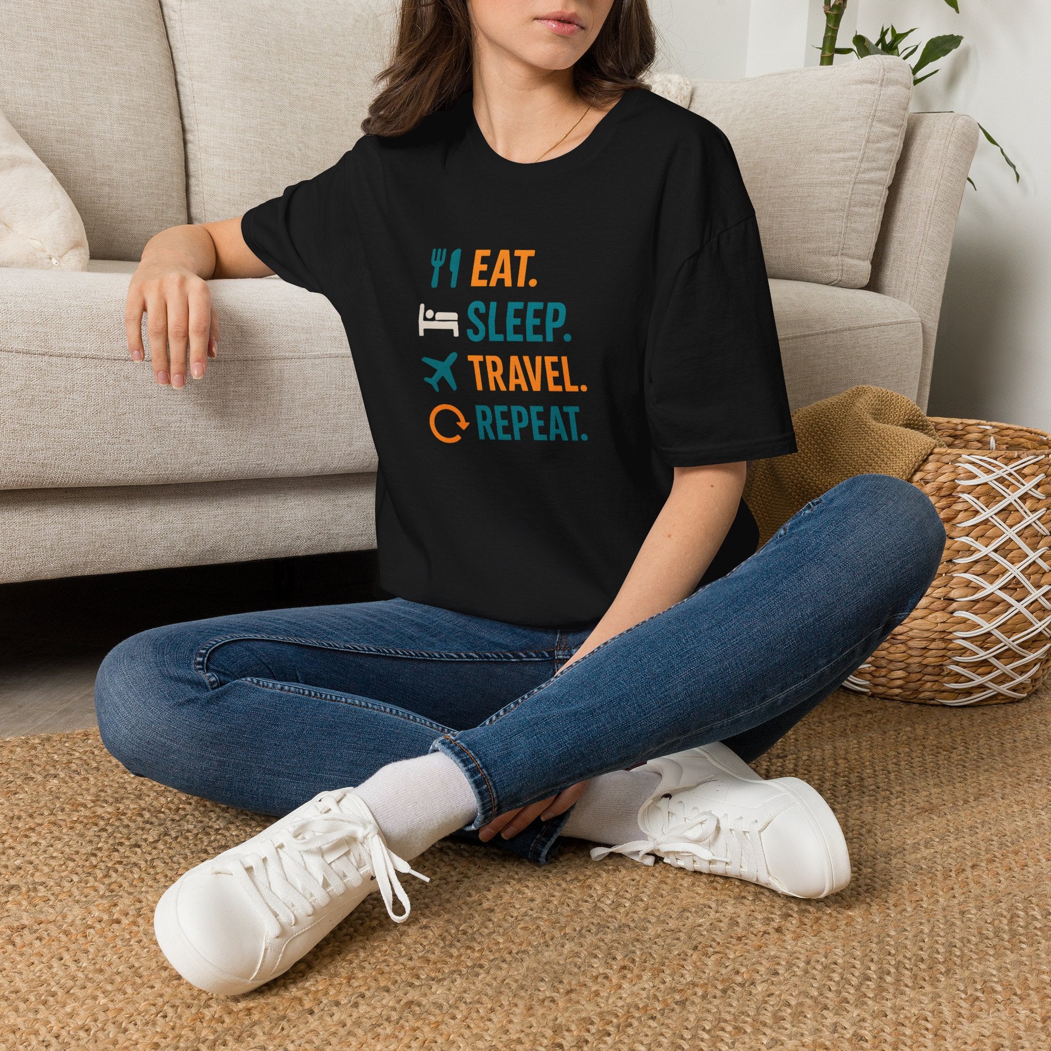 Eat Sleep Travel Repeat T-Shirt
