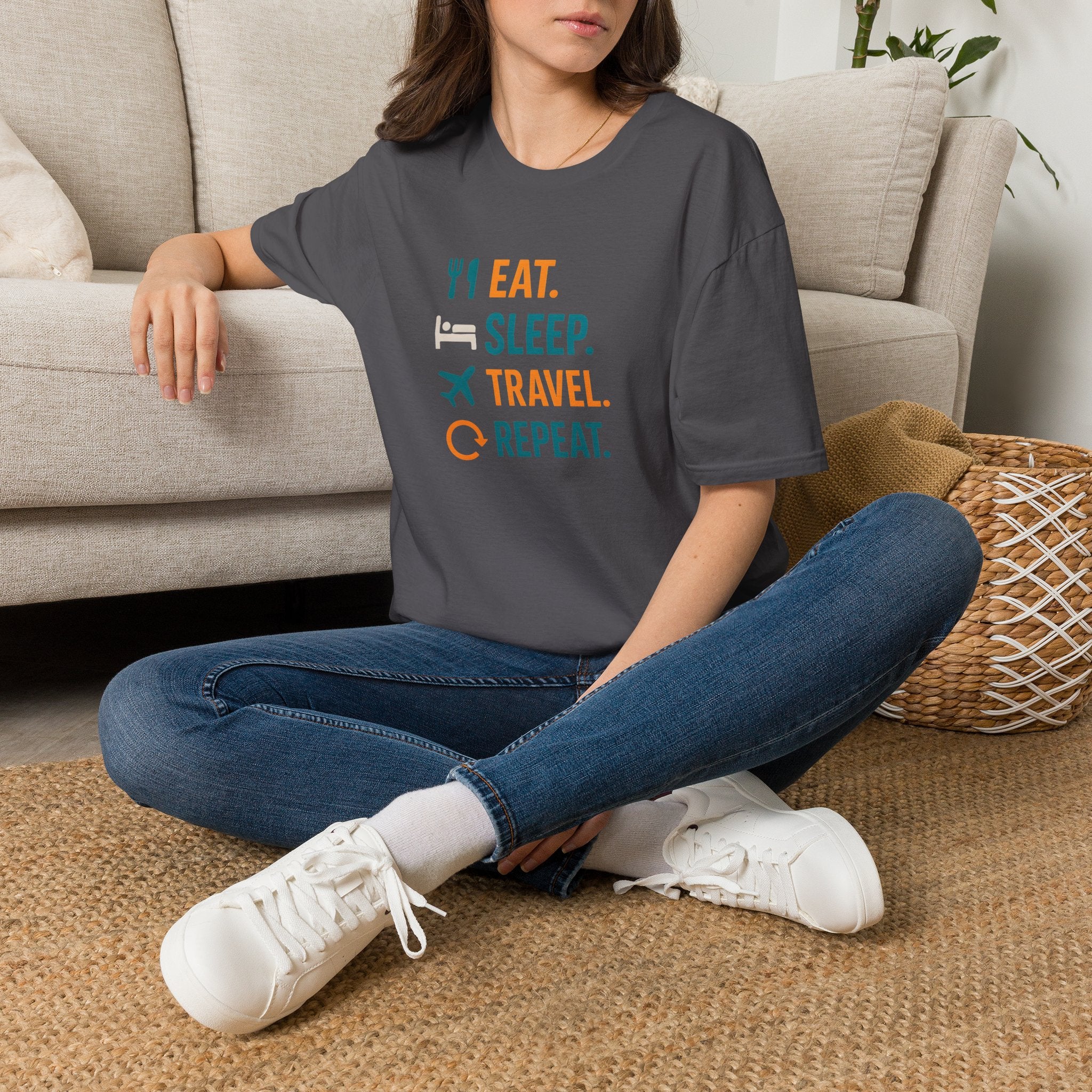 Eat Sleep Travel Repeat T-Shirt
